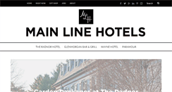 Desktop Screenshot of mainlinehotels.com